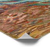 Vincent Van Gogh Irises Poster (Ecke)