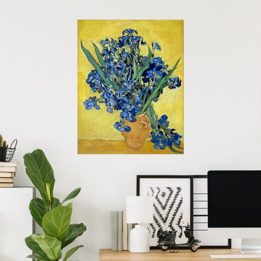 Vincent van Gogh Irises Poster (Heimbüro)