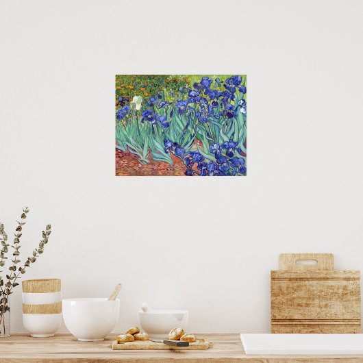 Vincent van Gogh Irises Poster (Küche)