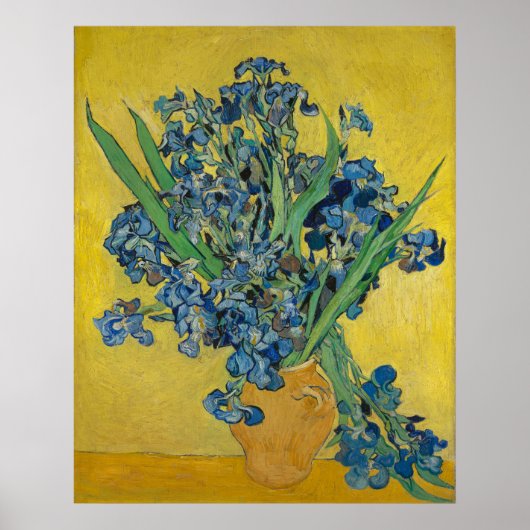 Vincent Van Gogh Irises Poster (Vorne)