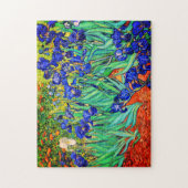 Vincent Van Gogh Irises Puzzle (Vertikal)
