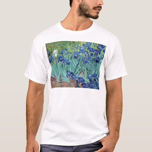Vincent van Gogh Irises T-Shirt (Vorderseite)