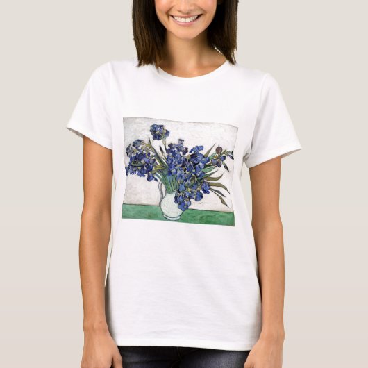 Vincent van Gogh Irises T-Shirt (Vorderseite)