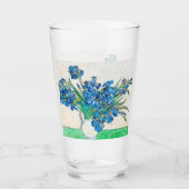 Vincent van Gogh IRISES UND ROSE trinken Glas (Rückseite)