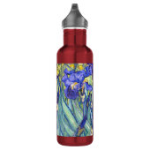 Vincent Van Gogh Irises Vintag Fine Art Trinkflasche (Rechts)