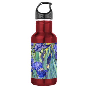 Vincent Van Gogh Irises Vintag Fine Art Trinkflasche