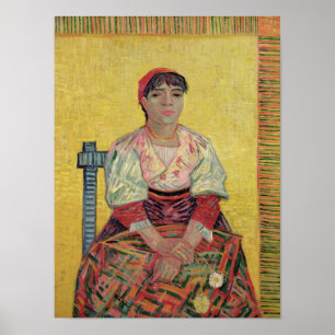 Vincent van Gogh   Italienisch: Agostina Segatori Poster