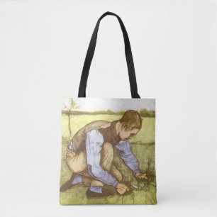 Vincent van Gogh - Junge beim Grasmähen mit Sichel Tasche