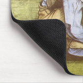 Vincent van Gogh - Junge Gras mit Sichel schneiden Mousepad (Ecke)