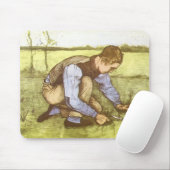 Vincent van Gogh - Junge Gras mit Sichel schneiden Mousepad (Mit Mouse)