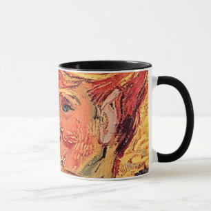 Vincent Van Gogh - Junger Mann mit Kornblume Tasse