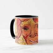 Vincent Van Gogh - Junger Mann mit Kornblume Tasse (Vorderseite Links)