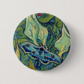 Vincent van Gogh Kaisermoth Button (Vorderseite)