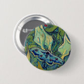 Vincent van Gogh Kaisermoth Button (Vorne & Hinten)