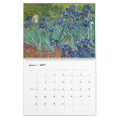 VINCENT VAN GOGH Kalender (Mär 2027)
