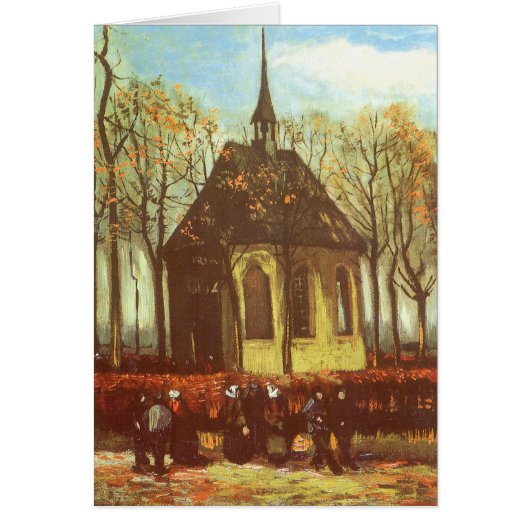Vincent van Gogh - Kapelle in Nuenen, Kirchenbewoh (Vorne)