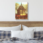 Vincent van Gogh - Kapelle in Nuenen, Kirchenbewoh Leinwanddruck (Insitu (Schlafzimmer))