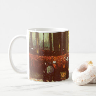 Vincent van Gogh - Kapelle in Nuenen, Kirchgänger Kaffeetasse