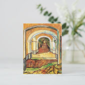 Vincent Van Gogh - Korridor des St. Paul Hospital Postkarte (Stehend Vorderseite)