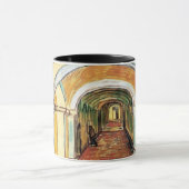 Vincent Van Gogh - Korridor des St. Paul Hospital Tasse (Zentrum)