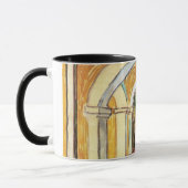 Vincent Van Gogh - Korridor des St. Paul Hospital Tasse (Links)