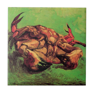 Vincent Van Gogh - Krebs auf dem Rücken Fine Art Fliese