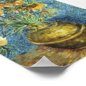 Vincent van Gogh - Kronkaiserliche Fritillerien Poster (Ecke)