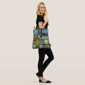 Vincent Van Gogh Kunstgalerie Collage AllOver Prin Tasche (Am Model)