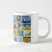 Vincent Van Gogh Kunstgalerie Collage Jumbo-Tasse (Rechts)