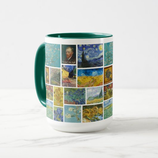 Vincent Van Gogh Kunstgalerie New Orleans Club Tasse (Vorderseite Links)