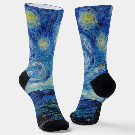 Vincent Van Gogh / Kunstsammlung Socken (Gewinkelt)