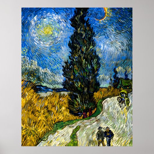Vincent-Van-Gogh-Kunststil Poster (Vorne)