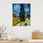 Vincent-Van-Gogh-Kunststil Poster (Küche)