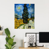 Vincent-Van-Gogh-Kunststil Poster (Heimbüro)
