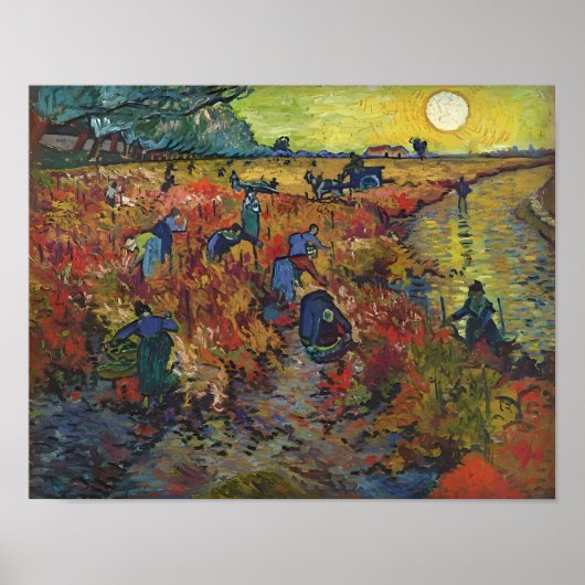 Vincent Van Gogh Kunststil Poster (Vorne)