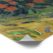 Vincent Van Gogh Kunstwerk Poster (Ecke)
