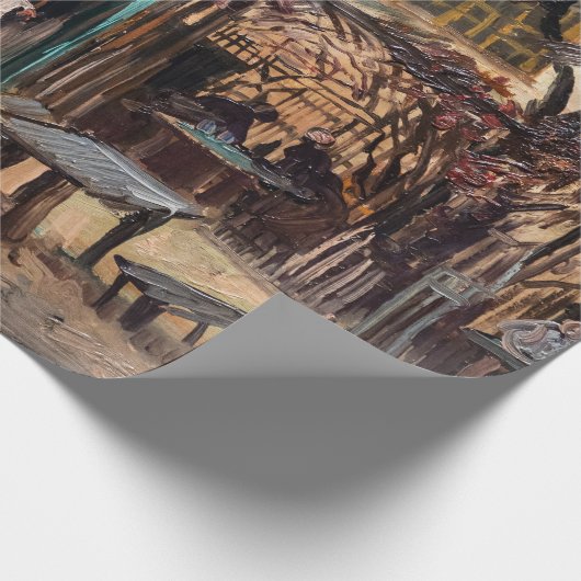 Vincent Van Gogh - La Guinguette auf Montmartre Geschenkpapier (Ecke)