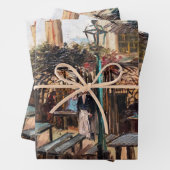 Vincent Van Gogh - La Guinguette auf Montmartre Geschenkpapier Set (Beispiel)