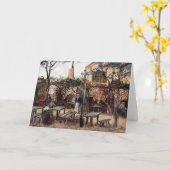 Vincent Van Gogh - La Guinguette auf Montmartre Karte (Gelbe Blume)