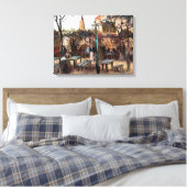 Vincent Van Gogh - La Guinguette auf Montmartre Leinwanddruck (Insitu (Schlafzimmer))