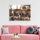 Vincent Van Gogh - La Guinguette auf Montmartre Leinwanddruck (Insitu (Wohnzimmer))