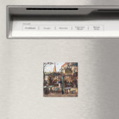 Vincent Van Gogh - La Guinguette auf Montmartre Magnet (In Situ (Geschirrspüler))