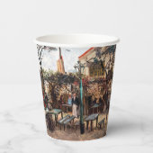 Vincent Van Gogh - La Guinguette auf Montmartre Pappbecher (Rückseite)