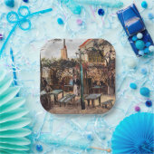 Vincent Van Gogh - La Guinguette auf Montmartre Pappteller (Party)