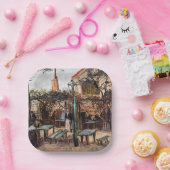 Vincent Van Gogh - La Guinguette auf Montmartre Pappteller (Party)