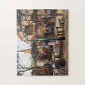 Vincent Van Gogh - La Guinguette auf Montmartre Puzzle (Vertikal)