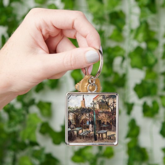 Vincent Van Gogh - La Guinguette auf Montmartre Schlüsselanhänger (Hand)