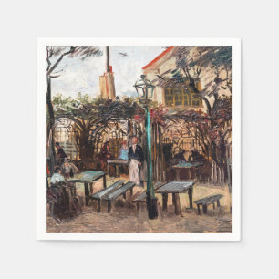 Vincent Van Gogh - La Guinguette auf Montmartre Serviette