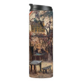 Vincent Van Gogh - La Guinguette auf Montmartre Thermosbecher (Nach rechts gedreht)
