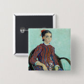 Vincent van Gogh - La Mousme Button (Vorne & Hinten)
